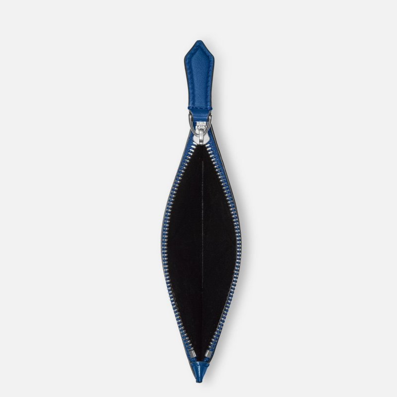 Montblanc - Porta Carte Meisterstück - Navy - Pelle