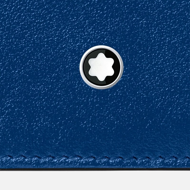 Montblanc - Porta Carte Meisterstück - Navy - Pelle