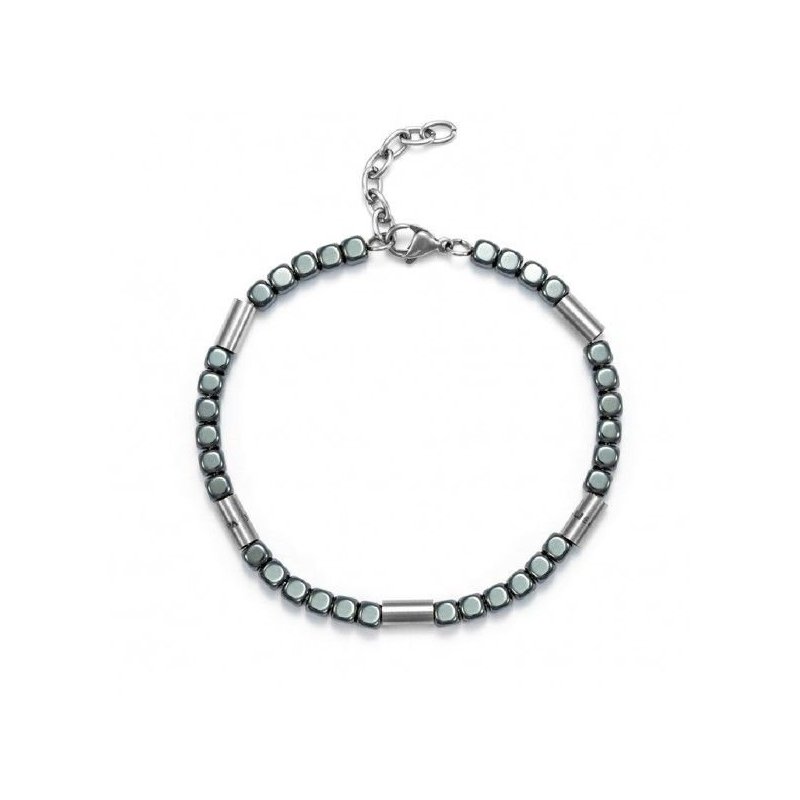 Bracciale 4US Cesare Paciotti ematite uomo 4UBR5624