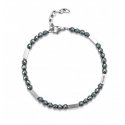 Bracciale 4US Cesare Paciotti ematite uomo 4UBR5625