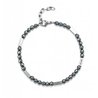 Bracciale 4US Cesare Paciotti ematite uomo 4UBR5625