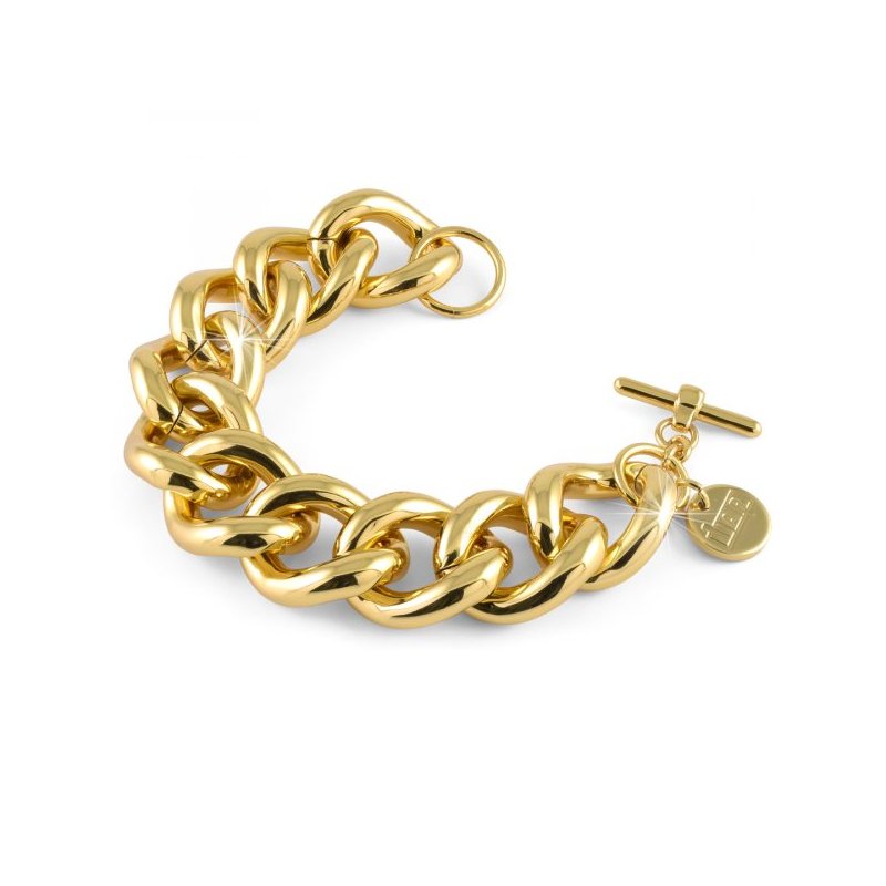 Collana Rigida In Bronzo Dorato