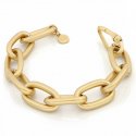 Collana Rigida In Bronzo Dorato