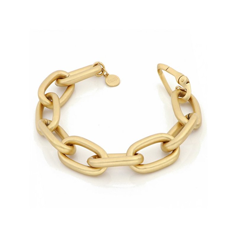 Collana Rigida In Bronzo Dorato