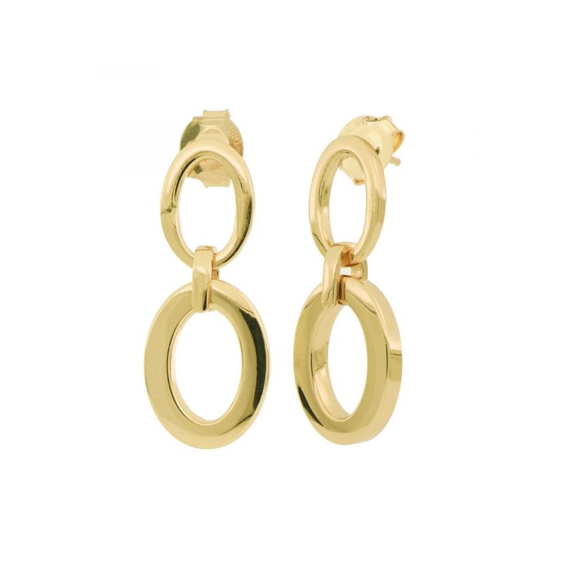 Orecchini In Bronzo Dorato
