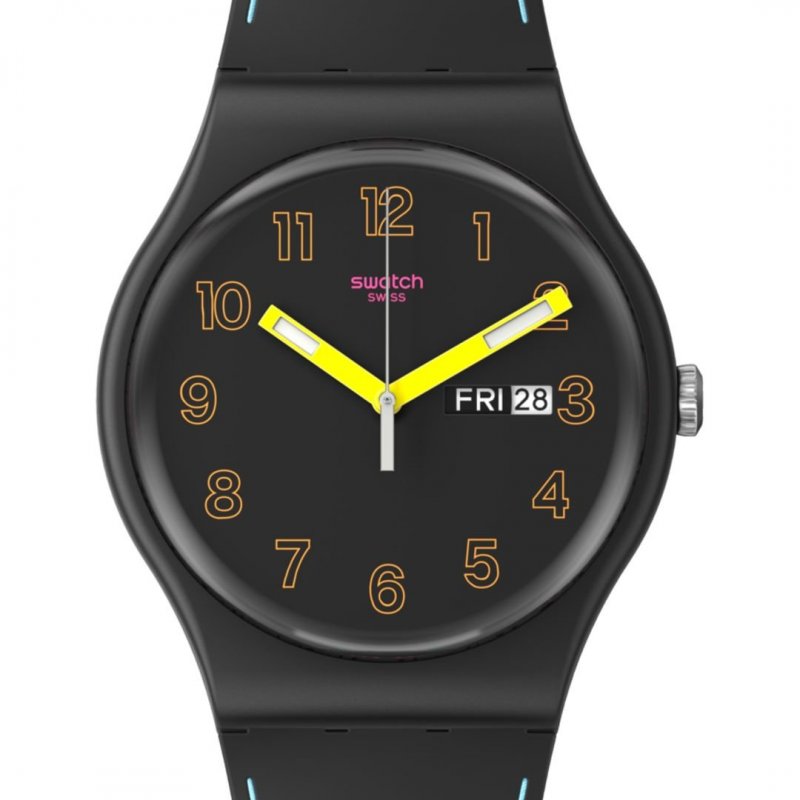 Swatch - Dark Glow - Nero - Biologico