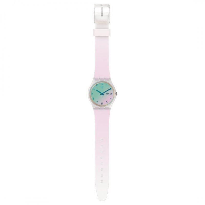 Swatch - Ultrarose Modell - Quadrante Bianco - Plastica
