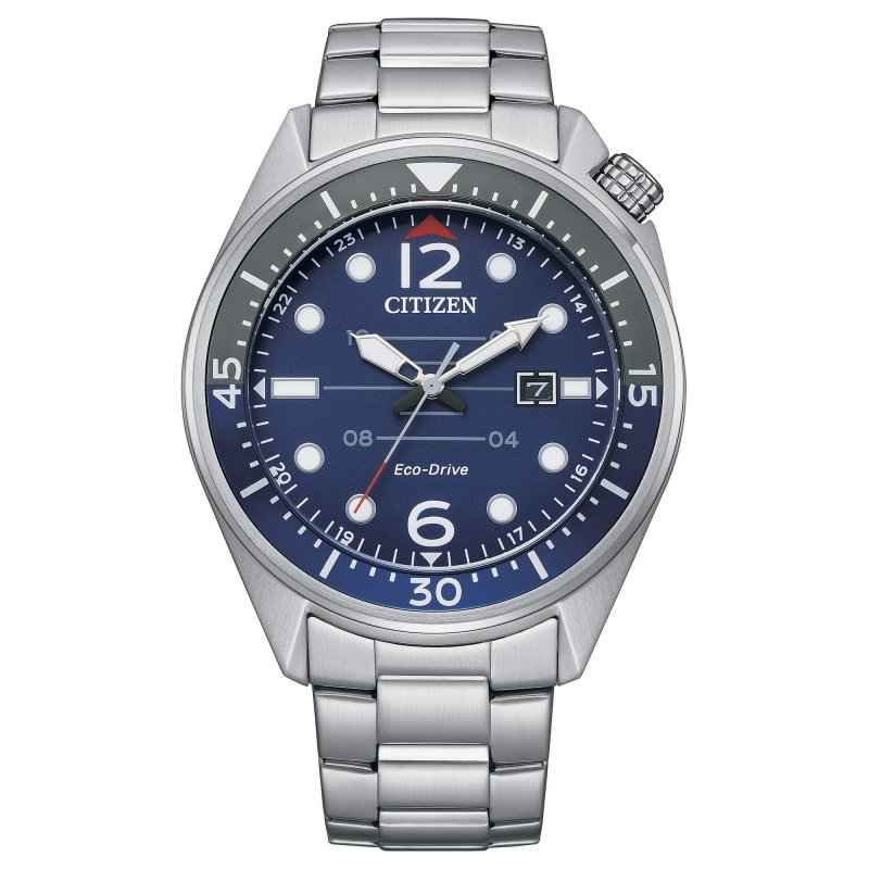 Citizen - Orologio Seaplane - Eco Drive - Acciaio