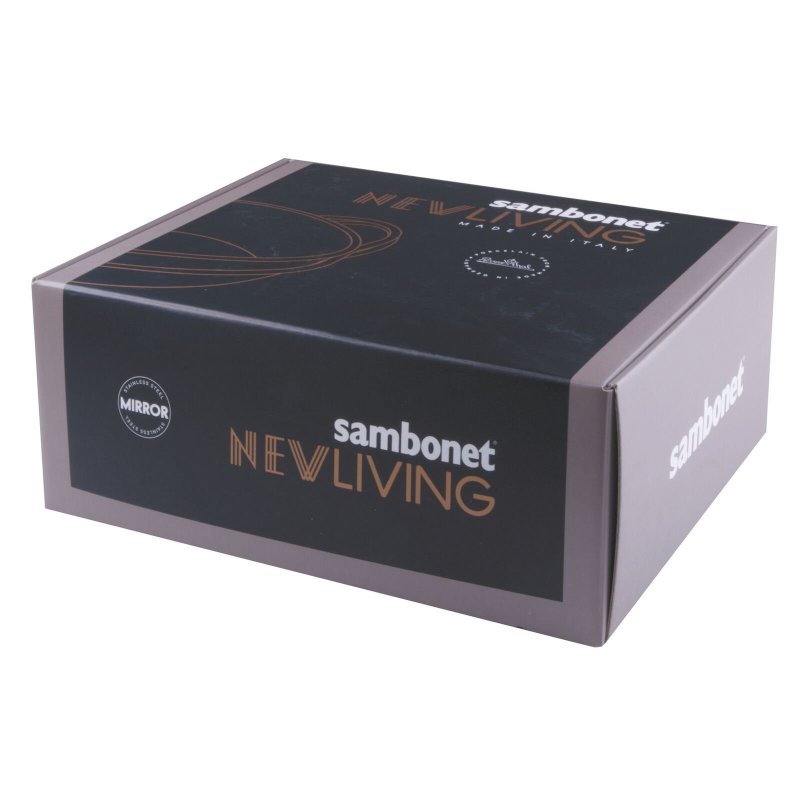 Sambonet - Pirofila Ovale Con Supporto - Acciaio Inox - New Living