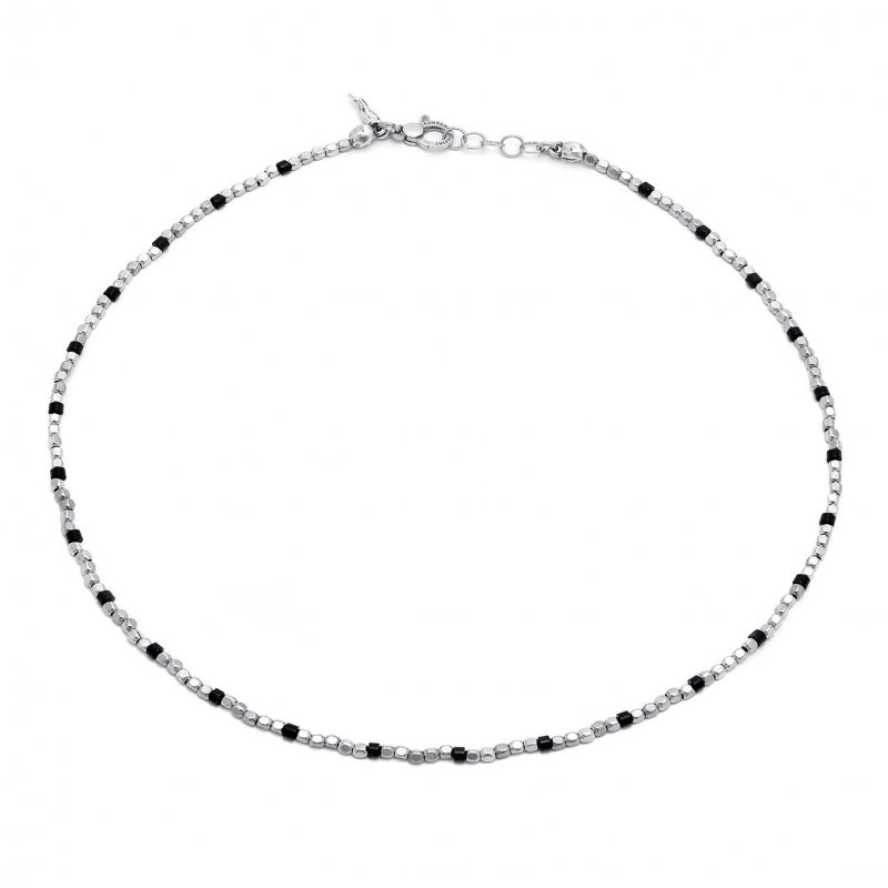 Collana Dadini E Onice