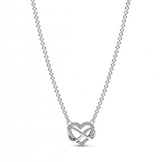Collana Cuore Infinito Pietre Luminose