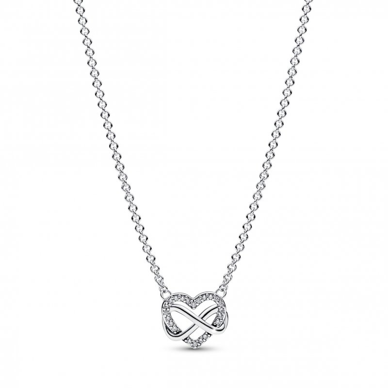 Collana Cuore Infinito Pietre Luminose