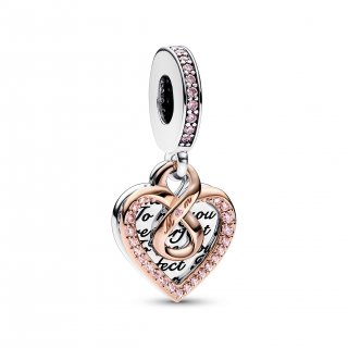 Pendente Cuore Infinito Mamma Sei Perfetta