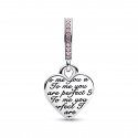 Pendente Cuore Infinito Mamma Sei Perfetta