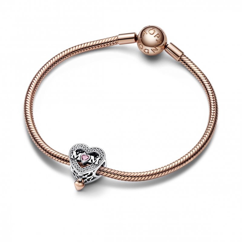 Openwork  Mamma con Cuore Pendente