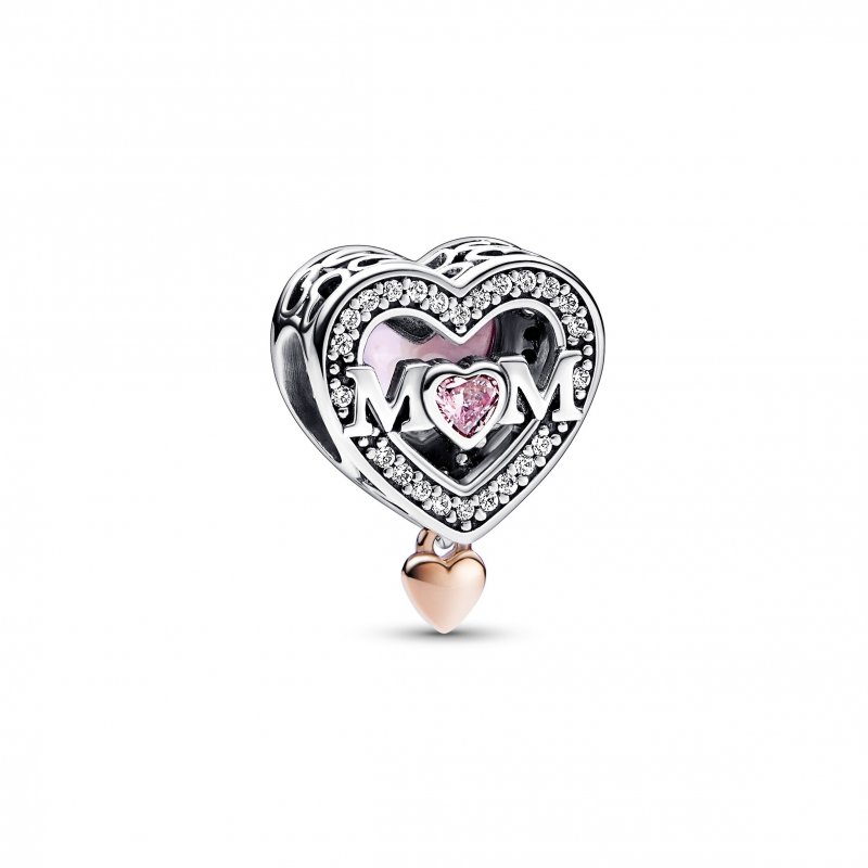 Openwork  Mamma con Cuore Pendente