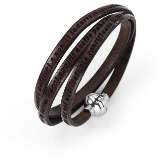 Bracciale Unisex Gioielli Amen Padre Nostro Italiano