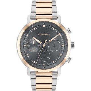 Calvin Klein - Orologio Uomo - Acciaio - Quadrante Grigio