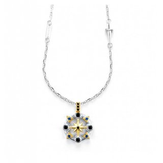 Collana Cesare Paciotti rosa dei venti uomo JPCL2433B