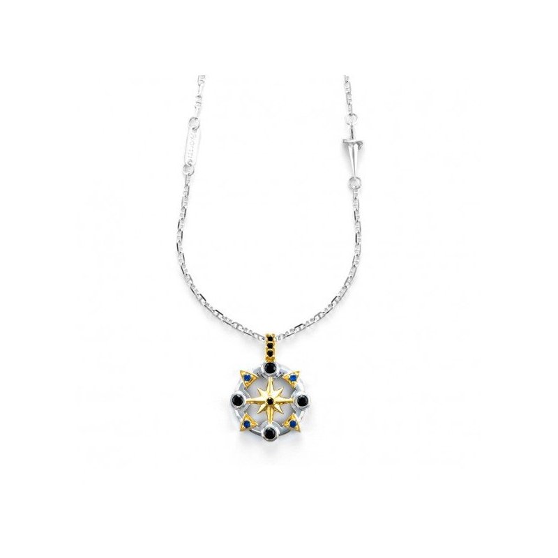 Collana Cesare Paciotti rosa dei venti uomo JPCL2433B