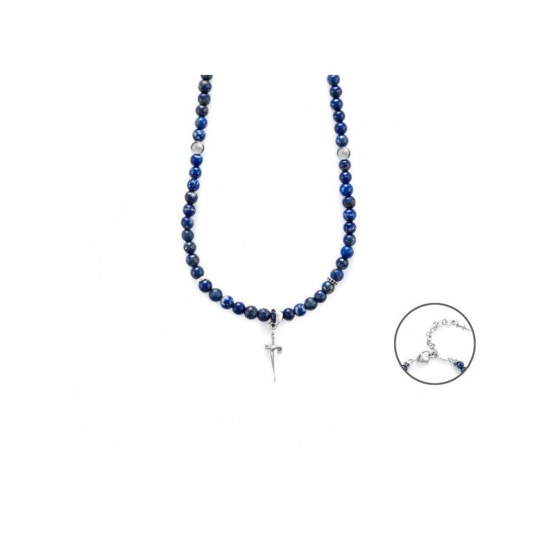 Collana Cesare Paciotti rosario uomo JPCL2418B