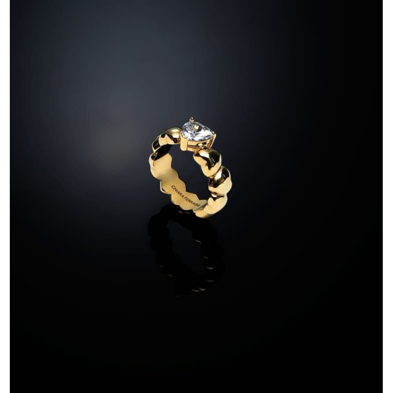 Anello Chiara Ferragni Brand Cuoricino - J19Avt05012