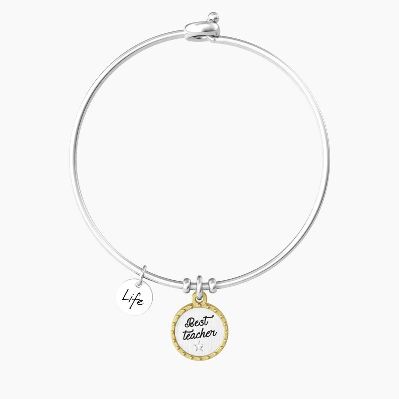 Kidult - Bracciale Rigido Maestra - Con Ciondolo