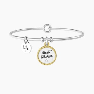 Kidult - Bracciale Rigido Maestra - Con Ciondolo