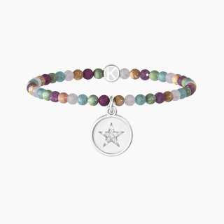 Kidult - Bracciale Laurea - Pietre Multicolor - Ciondolo