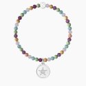 Kidult - Bracciale Laurea - Pietre Multicolor - Ciondolo