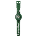 Swatch - Camoflower Green - Quadrante Trasparente