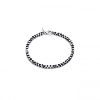 Giovanni Raspini - Bracciale Maglia Quadra - Argento