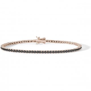 Bracciale Tennis Uomo Argento 925 Gioiello Comete Tennis