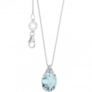 Collana Donna Gioielli Comete Azzurra