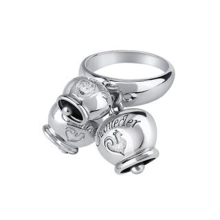 Anello Et Voilà Campanelle Argento