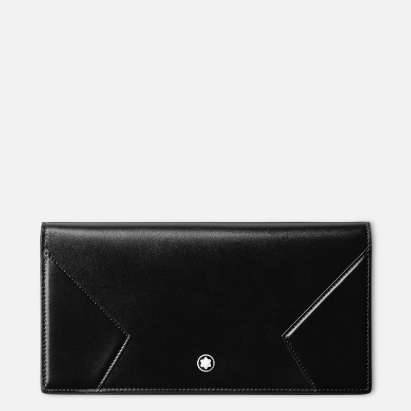 Montblanc - Mini Pochette Meisterstück - Nero - Pelle