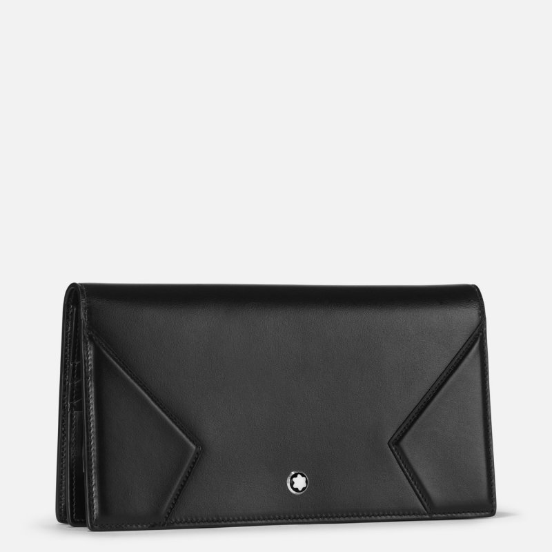 Montblanc - Mini Pochette Meisterstück - Nero - Pelle