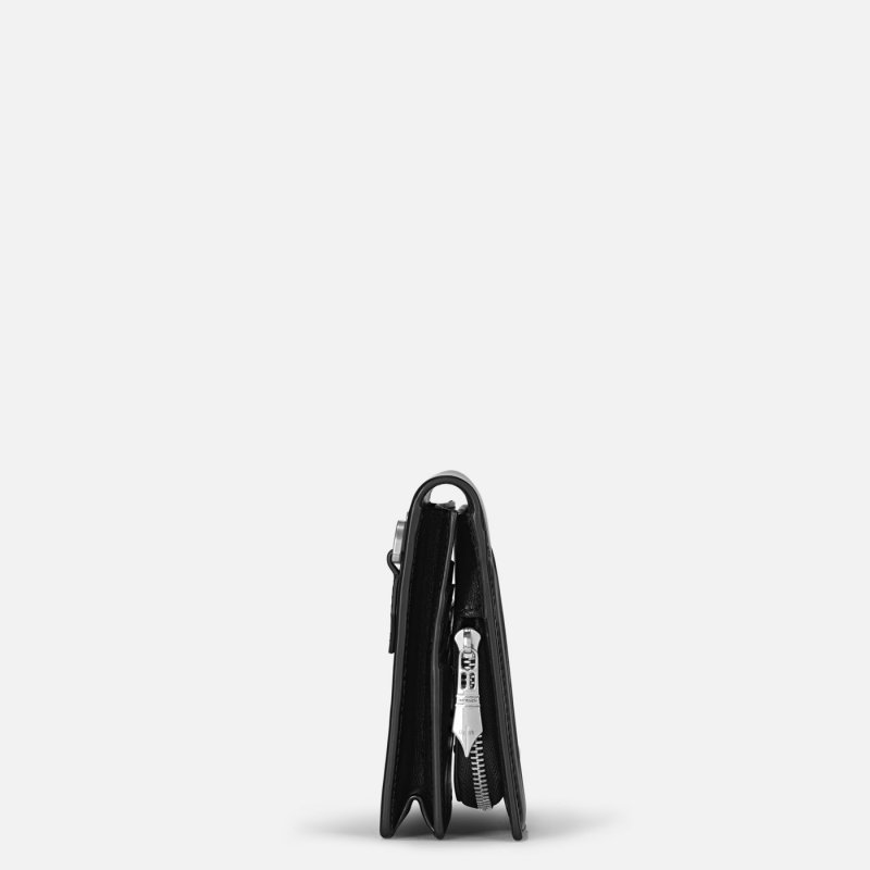 Montblanc - Mini Pochette Meisterstück - Nero - Pelle