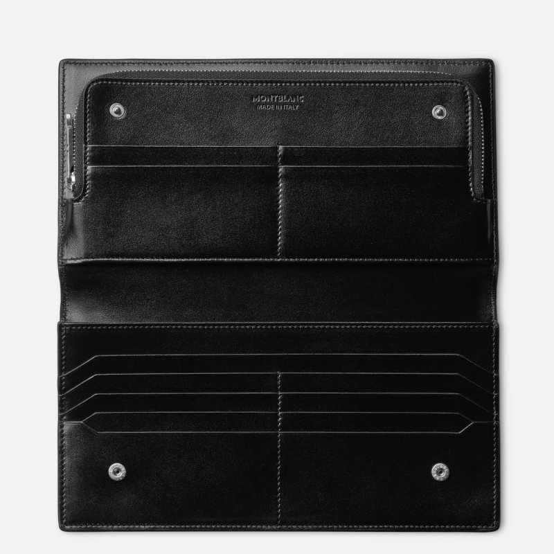 Montblanc - Mini Pochette Meisterstück - Nero - Pelle