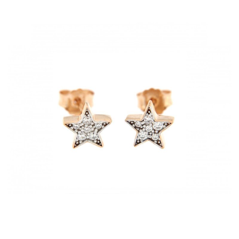 Orecchini - Donna - Rue des Mille - Stardust Double - Argento