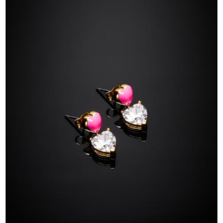 Orecchini Donna Chiara Ferragni Cuoricino Neon