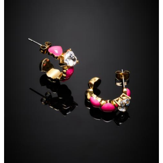 Orecchini Donna Chiara Ferragni Cuoricino Neon