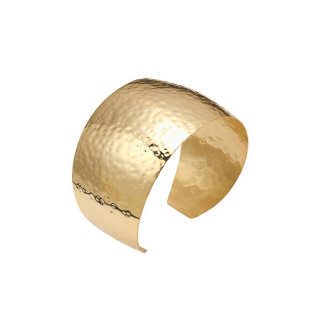 Bracciale A Schiava Nuova Retrò Con Effetto Martellato Cm.4