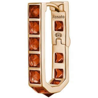Rosato - Mono Orecchino Donna - Argento - Cubica