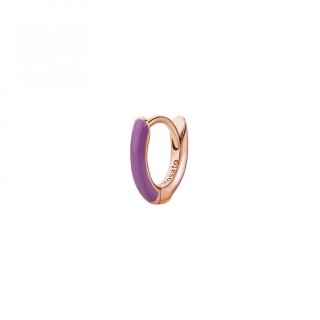 Rosato - Mono Orecchino Donna - Oro Rosa - Argento
