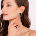 Bronzallure - Orecchini Pendenti - Pietra Naturale