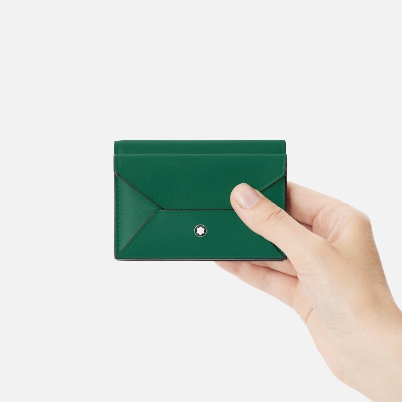 Montblanc - Porta Carte Meisterstück - Scottish Green - Pelle