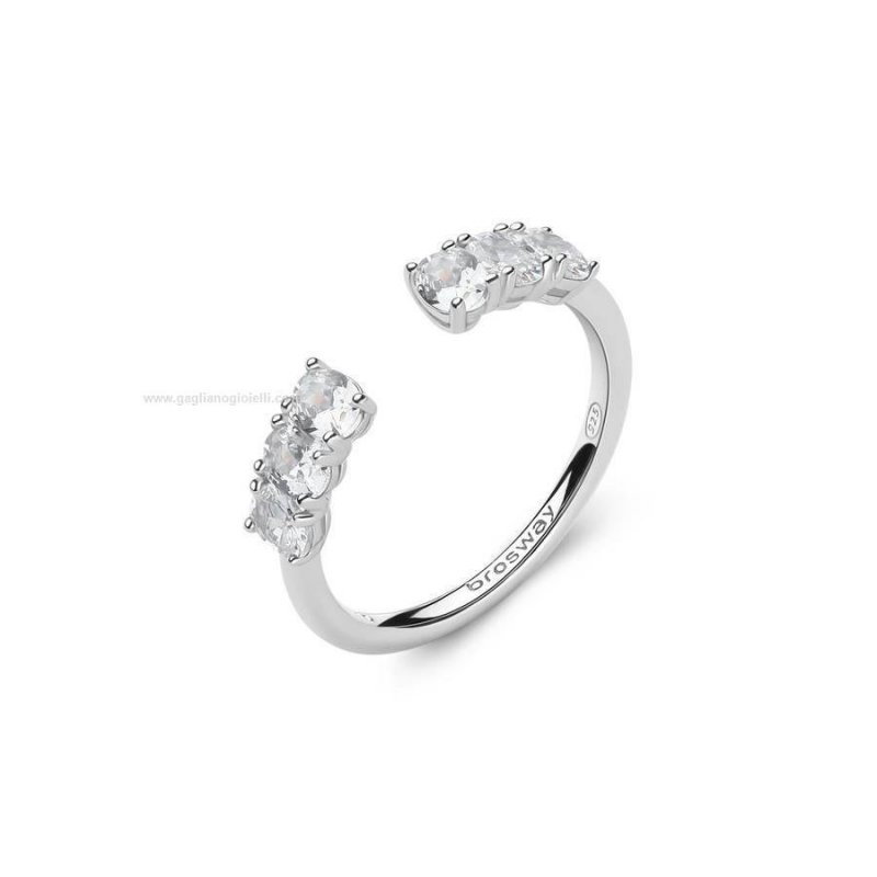 Brosway - Anello Fancy - Argento - Zirconi