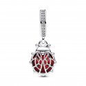 Charm pendente Coccinella Rossa