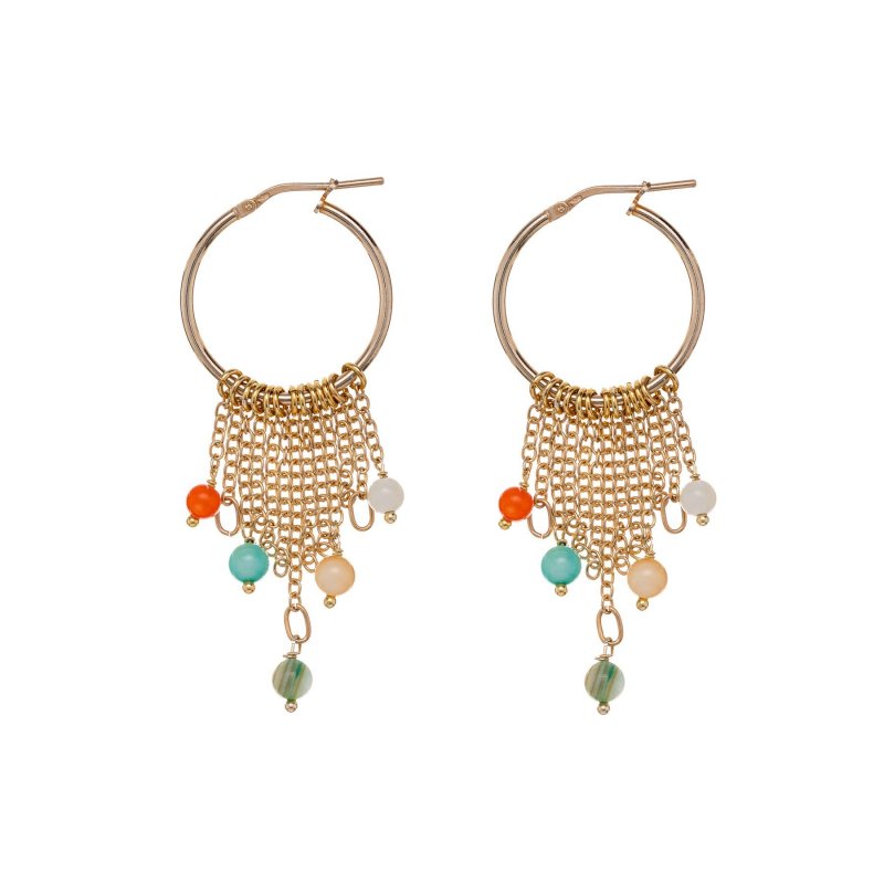 Alisia - Rainbow Pendant - Argento - Perla